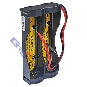리튬이온 18650 2셀 직렬용 보호회로 내장 홀더(7.4V 5A)