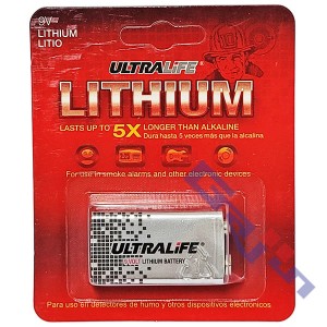 Ultralife U9VL-J-P-BP(FC-1 & 9V 1200mAh)