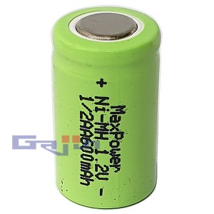 MH600-2A(1/2AA 1.2V 600mAh)