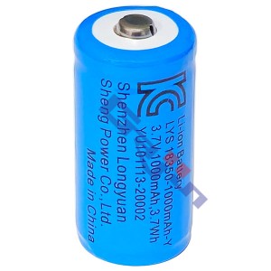 LYS ICR18350P(3.7V 1000mAh) 보호회로 내장