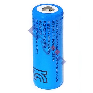 LYS26650-50P(4/3C 3.7V 5000mAh) 보호회로 내장